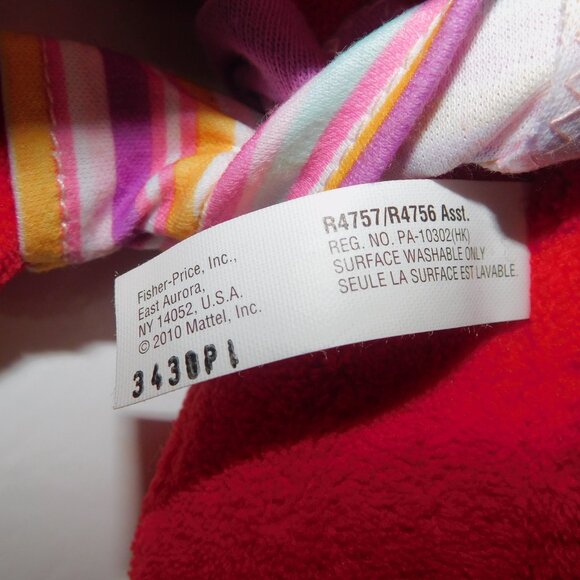 2010 Sing-A-Ma-Jigs Red 9" Singing Plush Toy Fisher Price Where is Dog Song - Picture 5 of 6